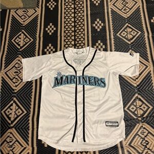 Seattle Mariners, Ken, Griffey Junior youth large stitched baseball jersey